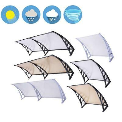 40x120"/80"/40"/32"door Window Outdoor Awning Pc Hollow Sheet Shade Cover Canopy