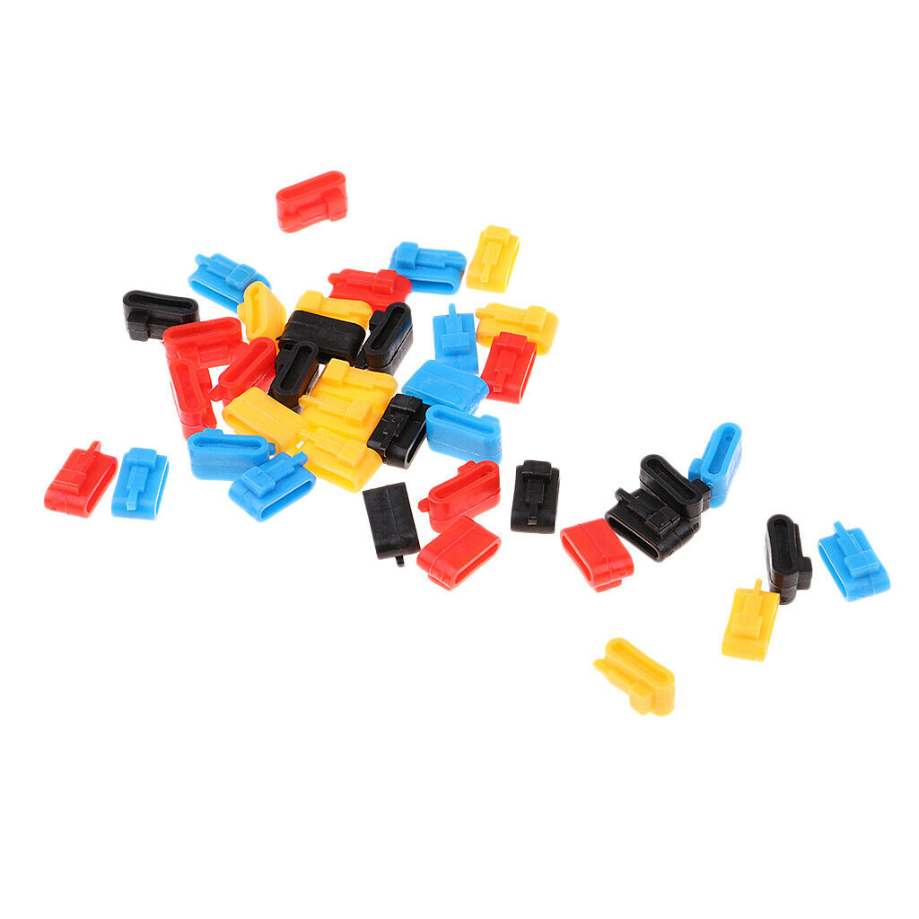 60pcs/lot 1.3cm Colorful Plastic Tank Shape Pieces Toy For Kids Party Favors