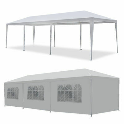10'x30' Gazebo Canopy Party Tent  Wedding Outdoor Pavilion Cater Bbq Waterproof